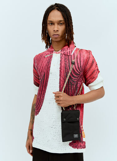 Comme des Garçons Homme x Porter 나일론 크로스바디 백  블랙 cdh0156005
