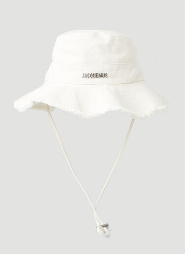 Jacquemus Le Bob Artichaut Bucket Hat Beige jac0350006