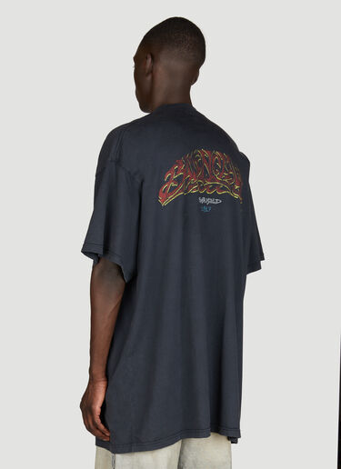 Balenciaga Offshore Oversized T-Shirt Black bal0155017