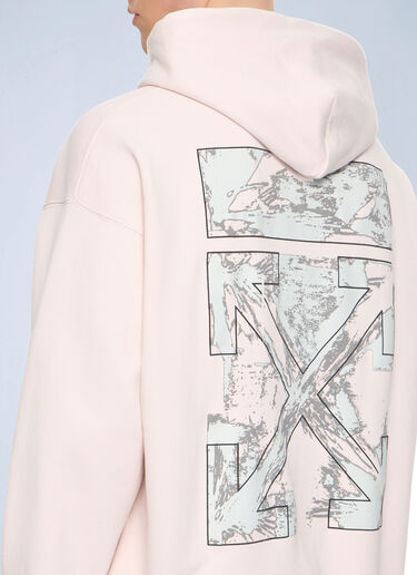 Off-White Paint Arrow Skate Hoodie Brown ofw0164172