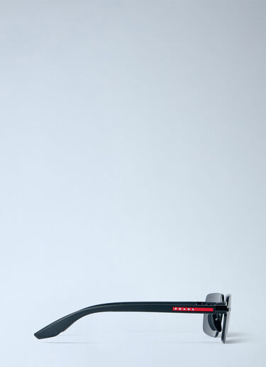 LN-CC® - Prada Linea Rossa: PS C52S Square Sunglasses - Black Prada Linea Rossa PS C52S Square Sunglasses Black lpl0366004