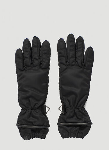 Bottega Veneta Nylon Gloves Black bov0245099