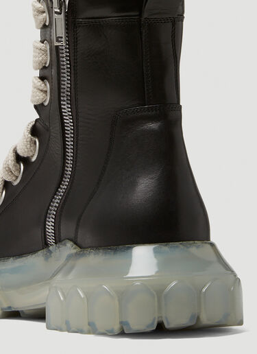 Rick Owens Beatle Lace Up Boots Black ric0147025