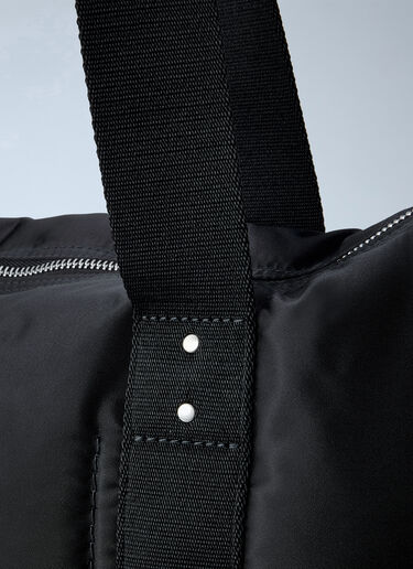 LN-CC® - Rick Owens: Nylon Tote Bag - Black Rick Owens Nylon Tote Bag Black ric0165032