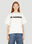 Saint Laurent Logo Print T-Shirt White sla0251008