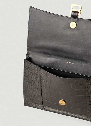아워글라스 플랫 클러치 백 Balenciaga 아워글라스 플랫 클러치 백 블랙 bal0251112