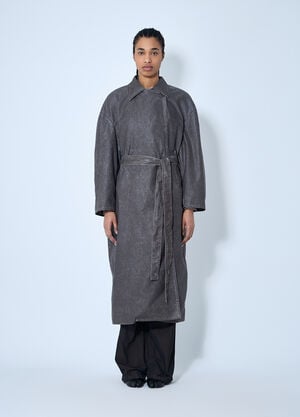 Prada Court Coat Brown pra0260066