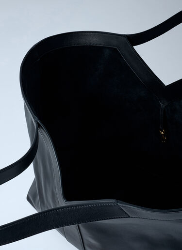 Large Y-Shaped Leather Tote Bag Saint Laurent Large Y-Shaped Leather Tote Bag Black sla0262048