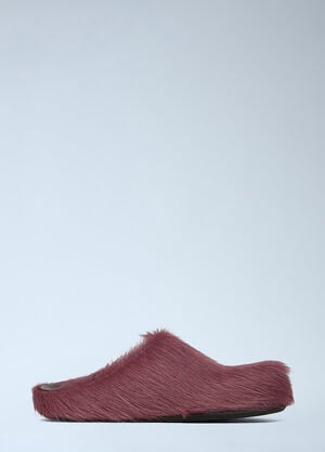 Marni Fussbett Sabot Mules Violet mni0249028