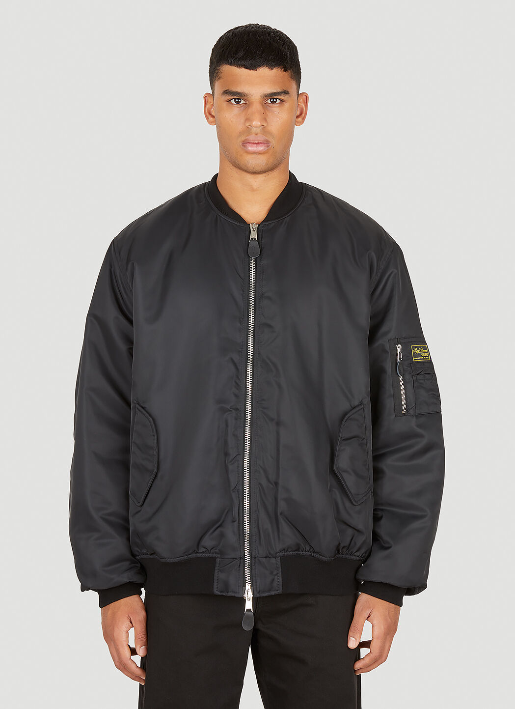 Raf Simons Detached Bomber Jacket in Black LN CC