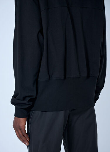 LN-CC® - Rick Owens: High-Neck Zip-Up Jacket - Black Rick Owens High-Neck Zip-Up Jacket Black ric0165061