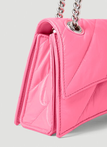 Crush Chain Small Shoulder Bag Balenciaga Crush Chain Small Shoulder Bag Pink bal0252015