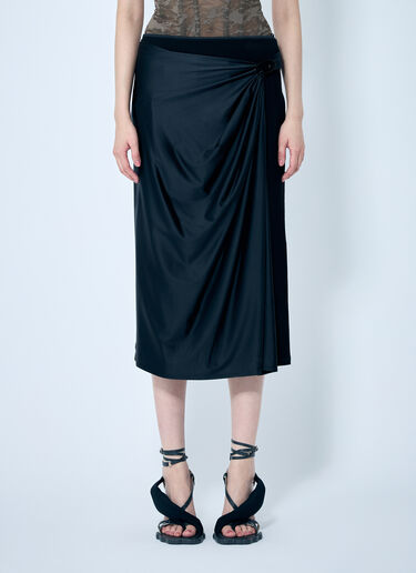 Diesel O-Silv Midi Skirt Black dsl0259007