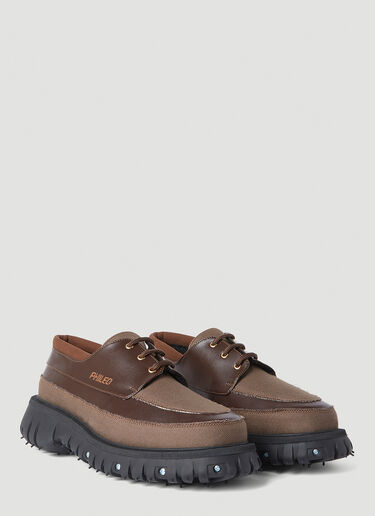 MARTINE ROSE, Brown Men's Laced Shoes