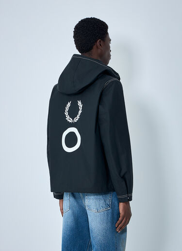 Fred Perry x Craig Green Contrast Stitch Hooded Jacket Black fry0164008