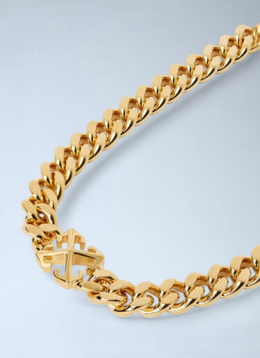 Off-White Arrow Chain Necklace Gold ofw0260027