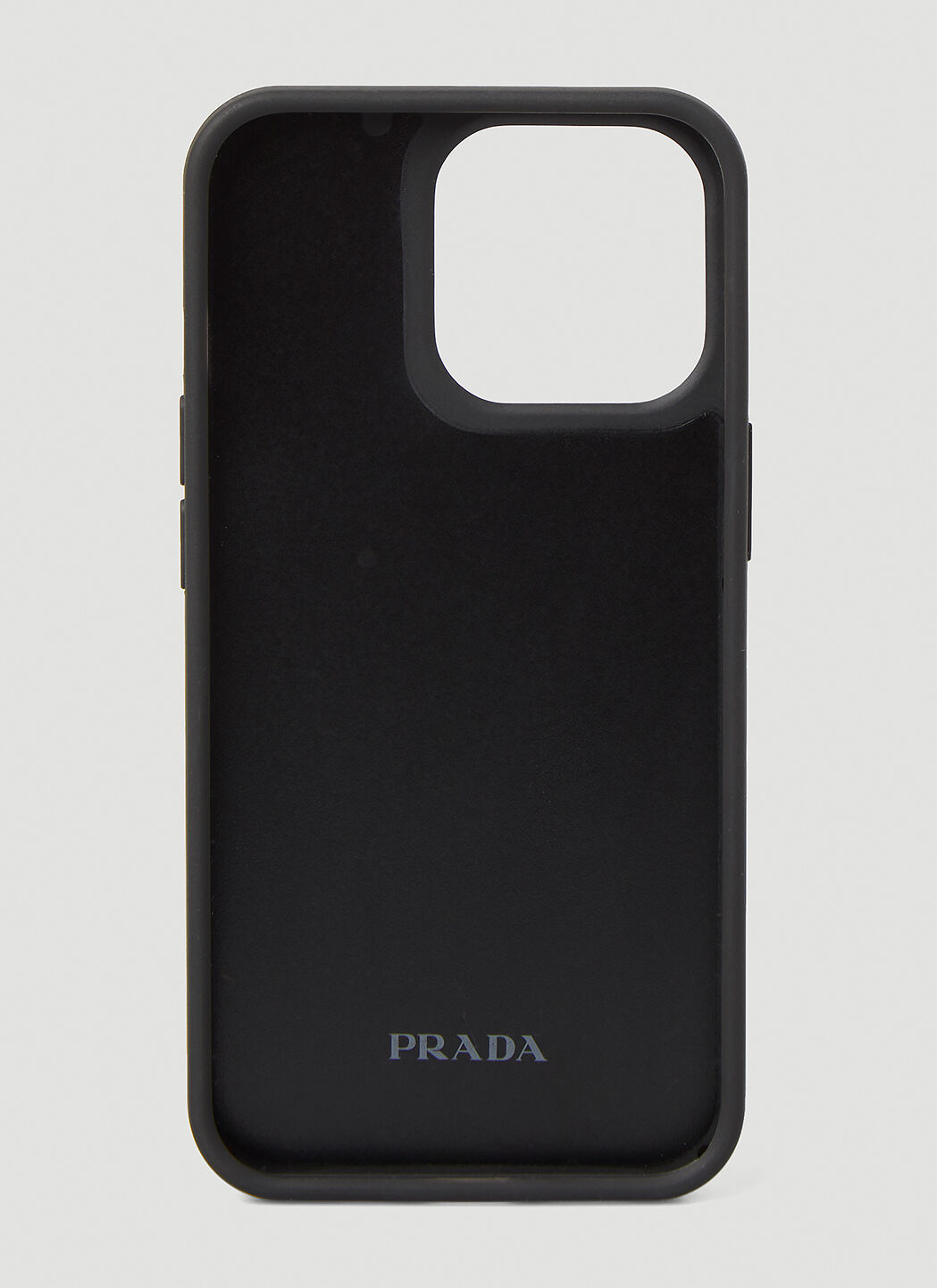 Prada Men's' Logo Plaque iPhone 13 Pro Case in Black | LN-CC®