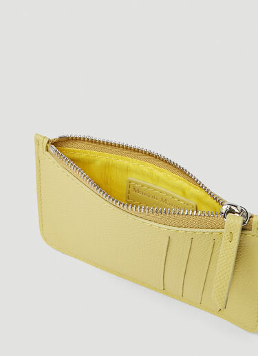 Maison Margiela Zip Cardholder Yellow mla0151053