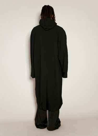 Balenciaga ラグランフードコート ブラック bal0156001