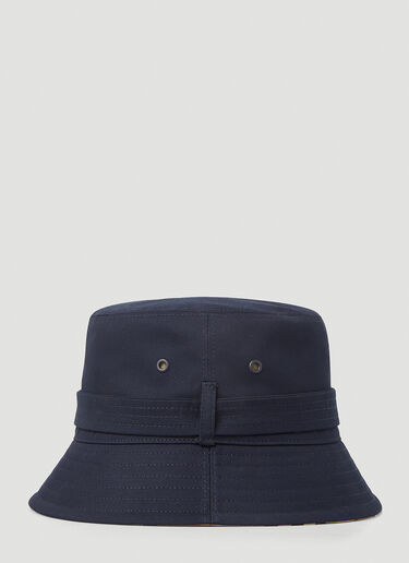 Burberry Belted Bucket Hat Blue bur0151177