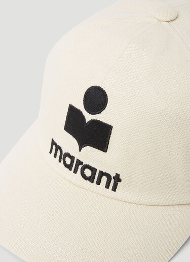 Isabel Marant Tyron Logo Cap Cream ibm0251043