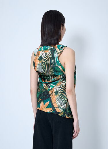 Kiko Kostadinov Markarian Blouse Orange kko0260005