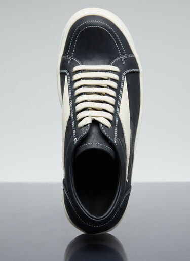 Rick Owens 复古皮革运动鞋 黑色 ric0255028