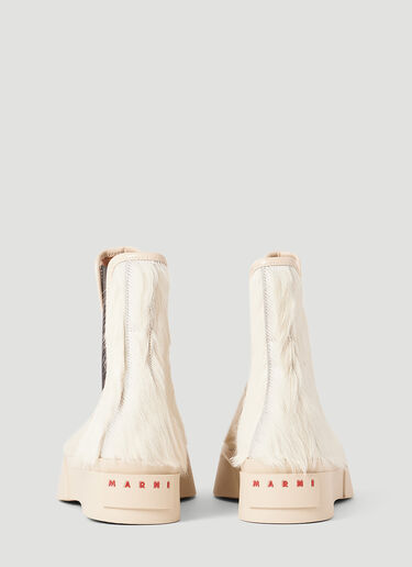 Pablo Hairy Chelsea Boots Marni Pablo Hairy Chelsea Boots White mni0253050