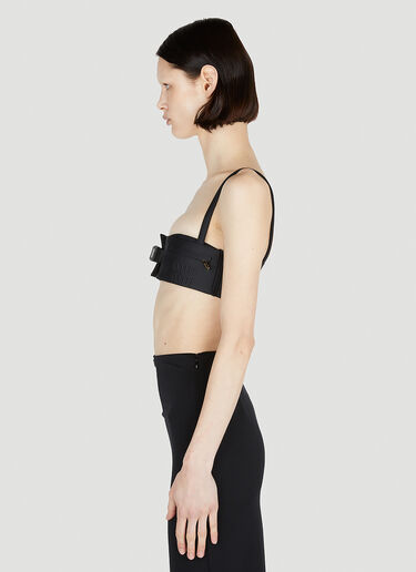 Miu Miu Buckle Fastening Top Black miu0252016