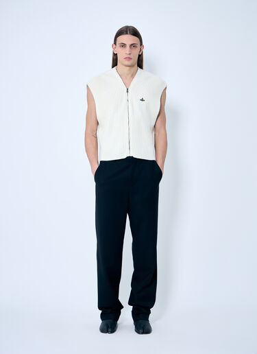 Vivienne Westwood Jess Zip Vest Cream vvw0159008