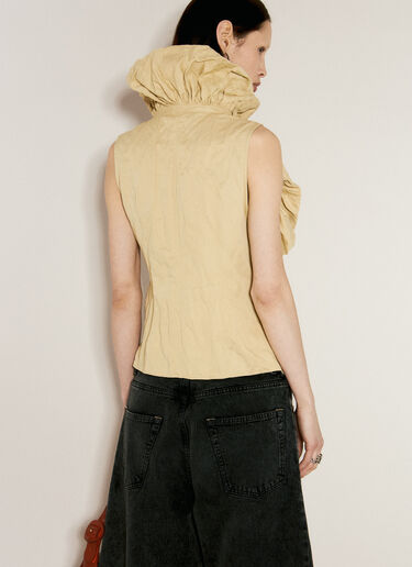 Kiko Kostadinov Lozen ジレ ベージュ kko0256006