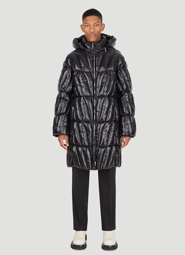 Valentino Quilted Coat Black val0147011