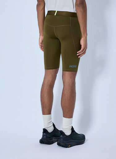 HOKA Novafly Half Tight Shorts Green hok0165036