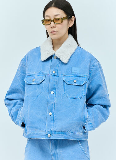 Acne Studios Padded Denim Jacket Blue acn0255040