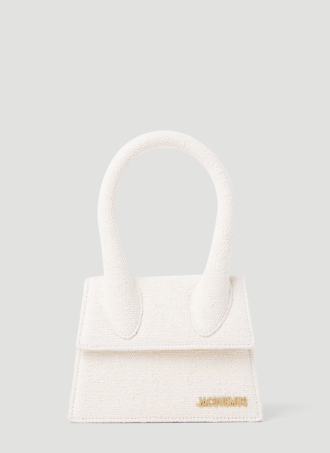 Jacquemus Le Chiquito Moyen ハンドバッグ クリーム jac0254076