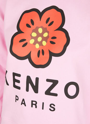 Kenzo 보케 플라워 프린트 스웻셔츠 핑크 knz0250027