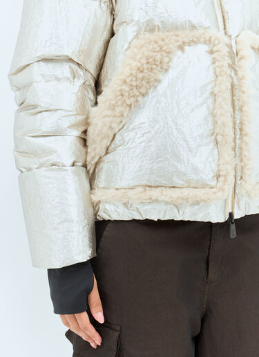 Moncler Grenoble Trevelin 短款羽绒服 银色 mog0258004