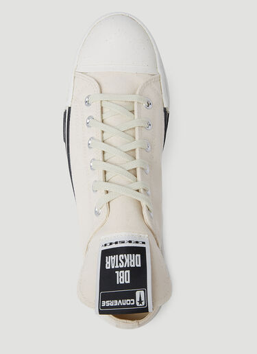 Rick Owens DRKSHDW x Converse Chunky Sole Low Top Sneakers Natural dsc0354003