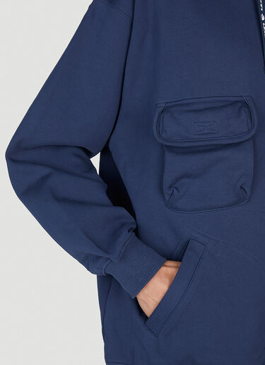 The North Face Black Series Patch Pocket Hooded Sweatshirt Dark Blue thn0152006