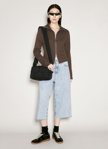 Our Legacy Slim 拉链开衫 棕色 our0256005
