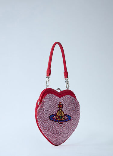 Belle Heart Frame Clutch Bag Vivienne Westwood Belle Heart Frame Clutch Bag Red vvw0263040