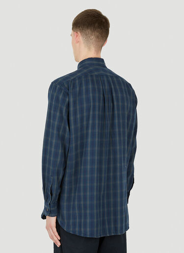 Engineered Garments カゴールシャツ ブルー egg0150005