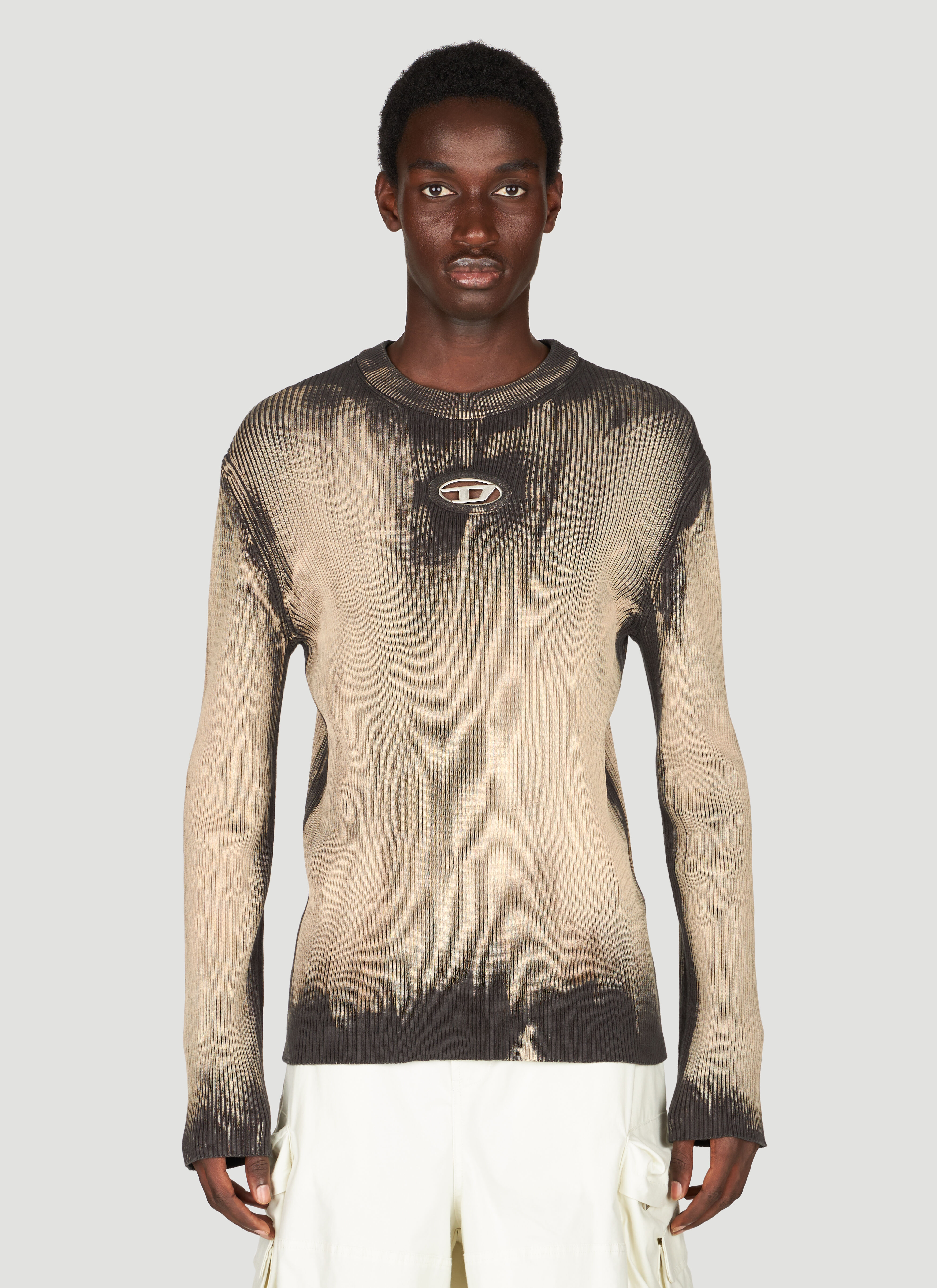 Diesel Men's' K-Darin Sweater in Brown | LN-CC®