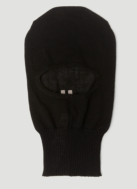 Y-3 Ribbed Knit Balaclava Black yyy0152054
