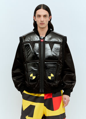Walter Van Beirendonck Crash Bomber Jacket Black wlt0156001