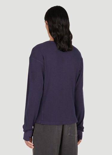 Entire Studios Thermal Long Sleeve T-Shirt Black ent0153026