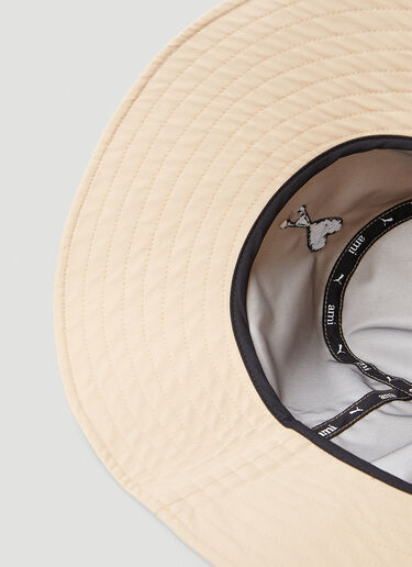 Puma x AMI Logo Embroidered Bucket Hat Beige paa0347006