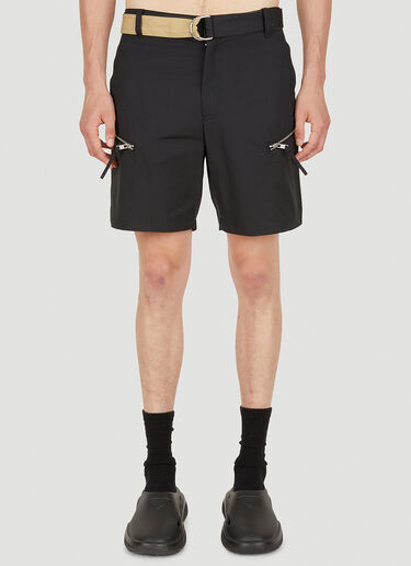 Helmut Lang Zip Shorts Black hlm0149004