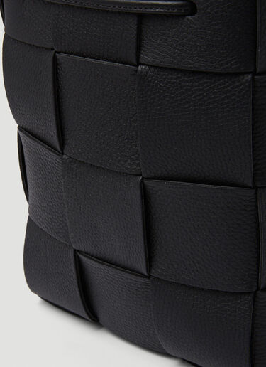 Bottega Veneta Cassette Bucket Shoulder Bag Black bov0249140