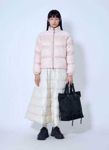 LN-CC® - Moncler: Meditation Short Down Jacket - Pink Moncler Meditation Short Down Jacket Pink mon0266021